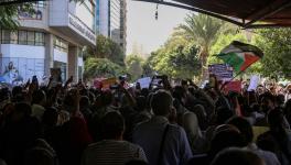 Tens of thousands on the streets of Cairo, Egypt and in the main Tahrir Square in solidarity with Palestine on October 20.