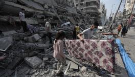 damage in Gaza. October 2023