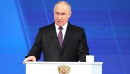Russian President Vladimir Putin addressed the Federal Assembly, Moscow, February 29, 2024