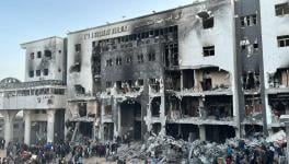 Al Shifa Hospital after the latest two-week Israeli siege.