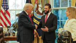 Syrian interim President Ahmad al-Sharaa meets US President Donald Trump at the White House Nov. 10. Photo: Syrian presidency