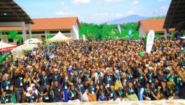 Hundreds of farmers organized in MVIWATA gathered in Morogoro, Tanzania for their AGM in early December, 2025. Photo: MVIWATA