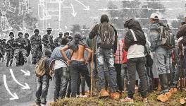 Cajibío, Cauca: clash during forced coca eradication. Photo: PUPSOC