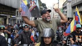Mass mobilization in Caracas, Venezuela on Sunday, January 4 rejecting the US military action in Venezuela. Photo: Rome Arrieche