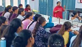 Dr Kriti in her classroom (Photo sourced by Jayanti Dutta, 101Reporters)