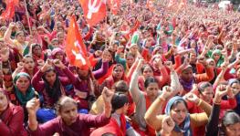 Stage Protest Across Jammu and Kashmir