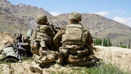 US soldiers like these deployed to Afghanistan have been in the landlocked mountainous country since late 2001