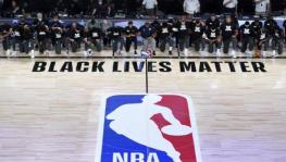 NBA players show solidarity with movement against racism