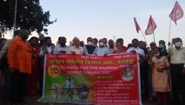 Maharashtra farmers march to delhi.