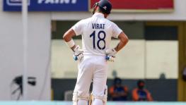 Virat Kohli during India vs England first Test