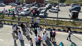 Protesting Farmers Block Kundli–Manesar–Palwal Expressway in Haryana