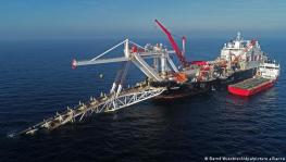 The undersea Nord Stream 2 gas pipeline is nearly complete