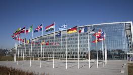 NATO's new headquarters in Brussels, Belgium.