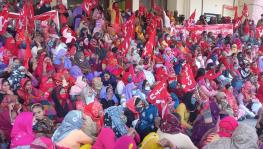 On January 12, nearly 23,000 anganwadi workers and helpers in Haryana also courted arrest across numerous districts. Image Courtesy - Facebook/CITU Haryana