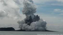 The extent of the damage from the eruption of the underwater volcano is still unknown
