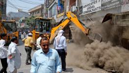 Municipal Corporation Department (MCD) carries out a demolition drive