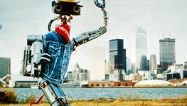 Number 5, aka Johnny 5 in the film 'Short Circuit' tries to convince humans he has developed a consciousness