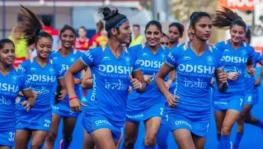 Indian women's hockey team in training ahead of the FIH Women's World Cup
