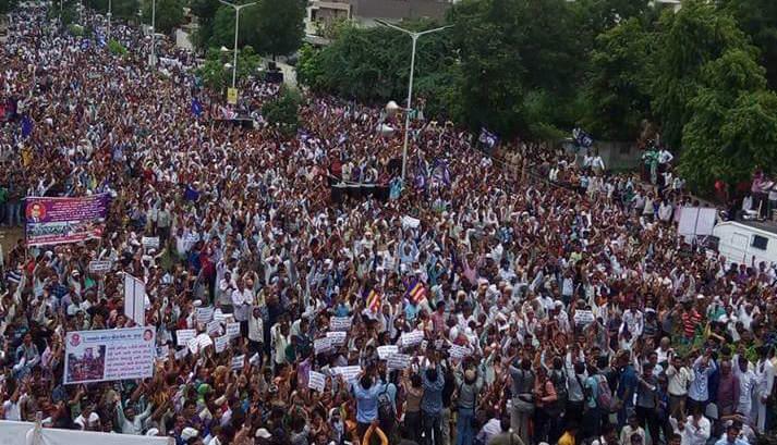 Dalit protests in Gujarat