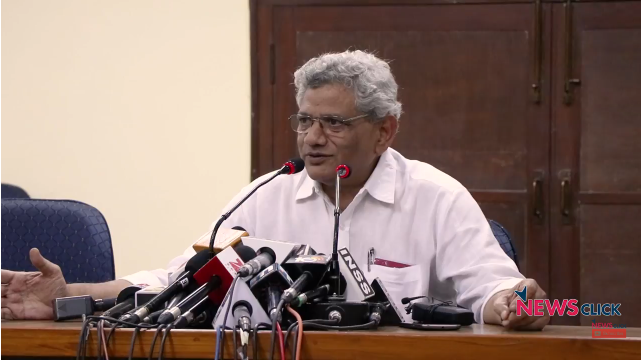 Sitaram Yechury Raises 14 Questions on Demonetisation