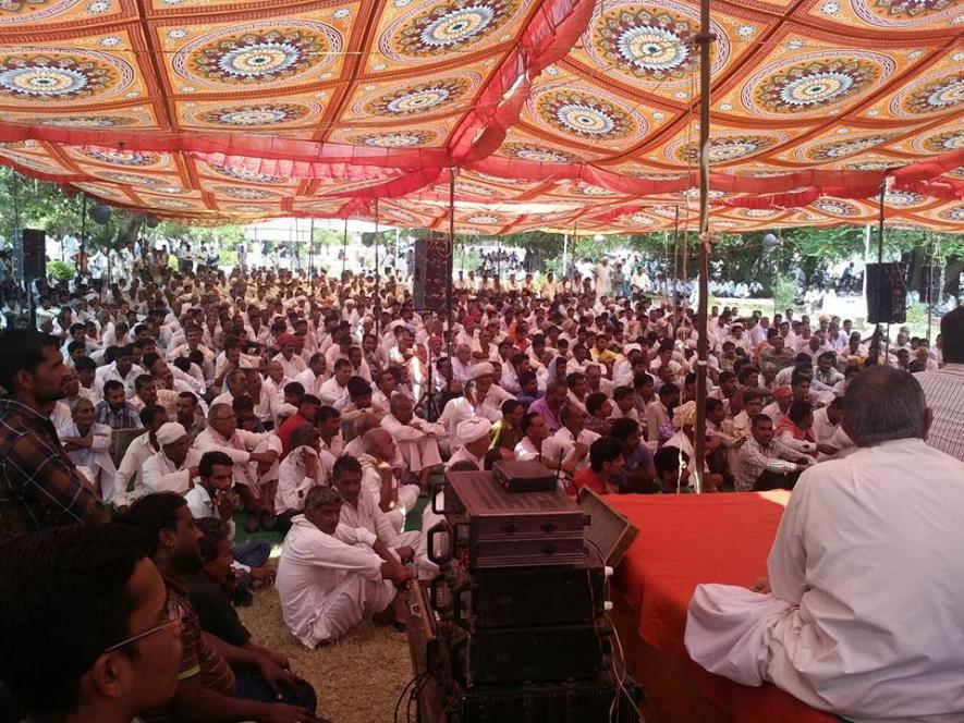 The Kisan Sabha protest at Bikaner. Photo courtesy: Rajesh Nokhwal.jpg