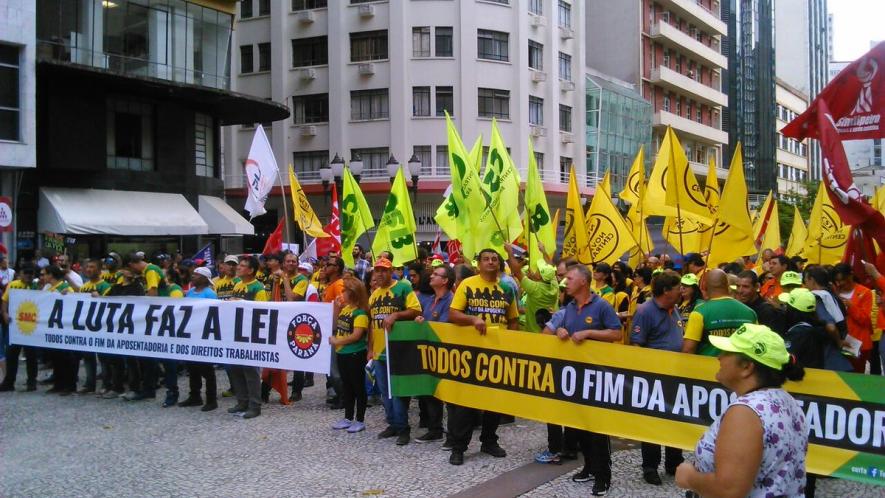 Brazil Labour Protests