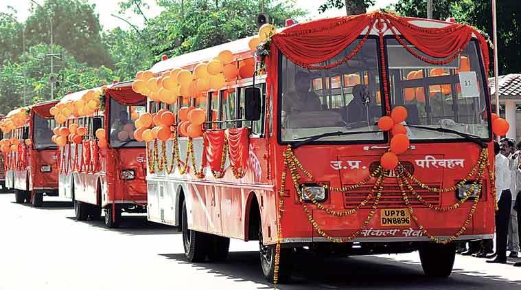 Saffron School Bus