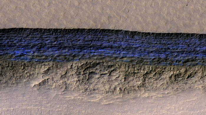 Mars Ice Cliffs