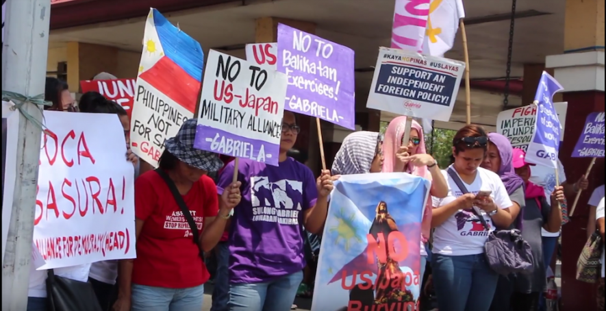 Activists Groups in Philippines Oppose Military Exercises with US