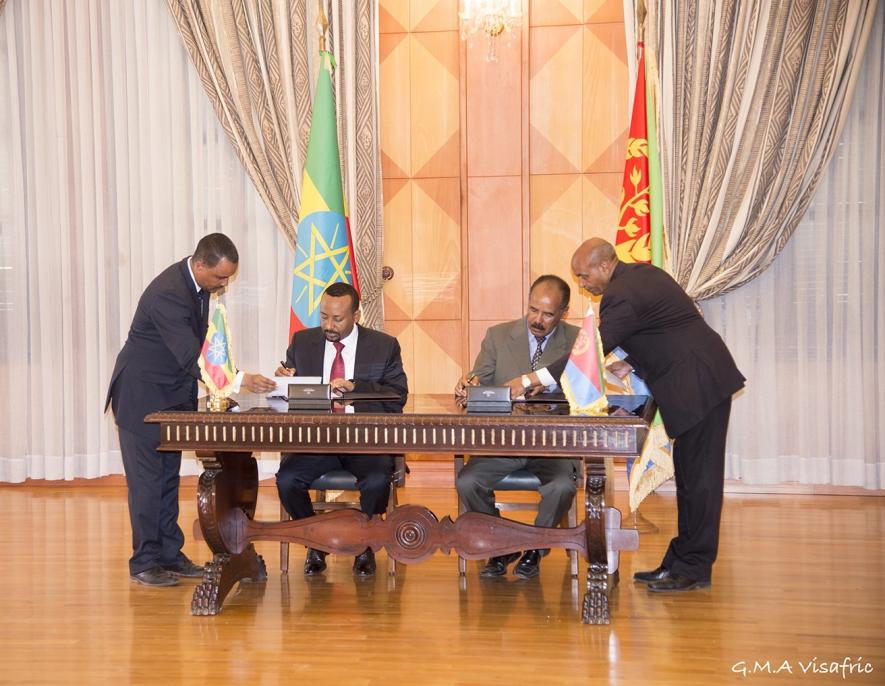 Eritrea-Ethiopia peace treaty