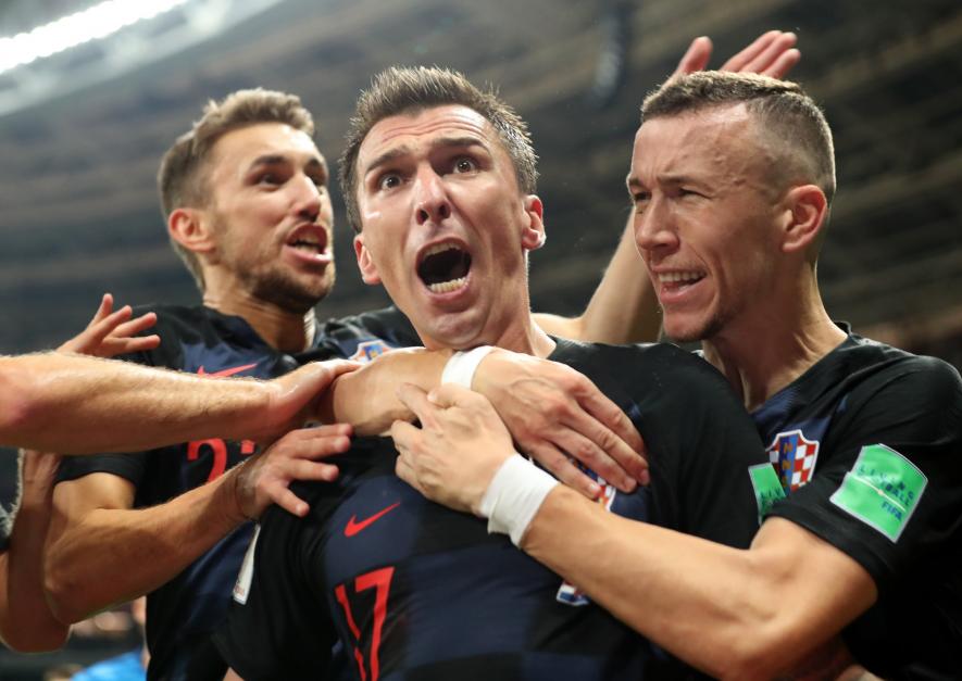 Mario Mandzukic at FIFA World Cup