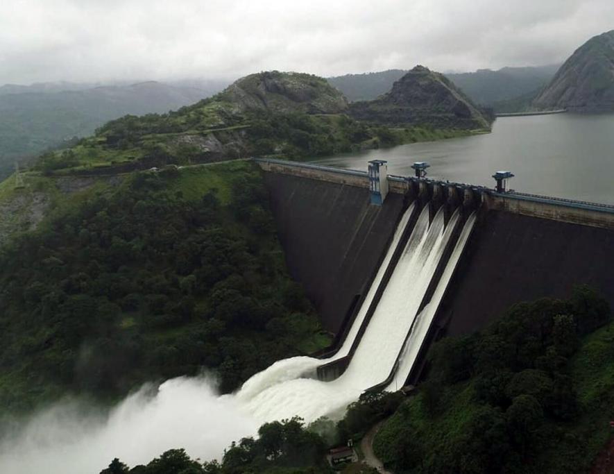 When all the 5 shutters of the Cheruthoni/Idukki dam was opened during 2018 Kerala Floods.