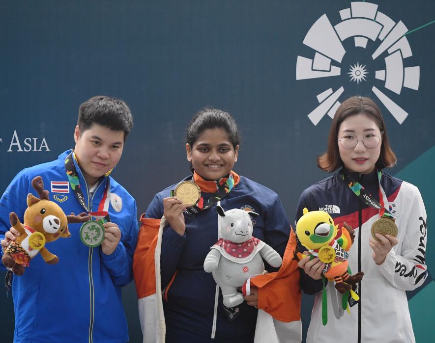 Rahi Sarnobat wins Asian Games gold