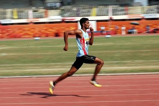 Indian athlete Jithin Paul