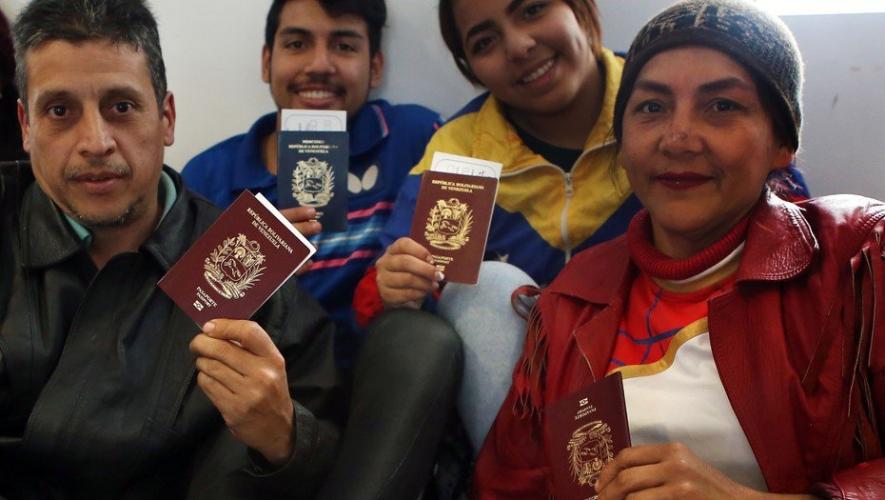 Venezuelan migrants returning to Venezuela from Peru. Photo Credit: Marcha Noticias