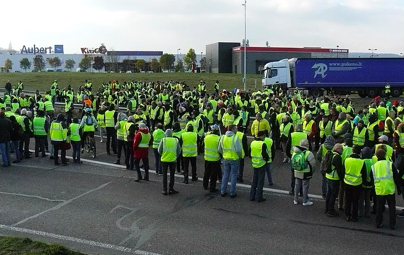Protest Fuel Tax Hike Across France