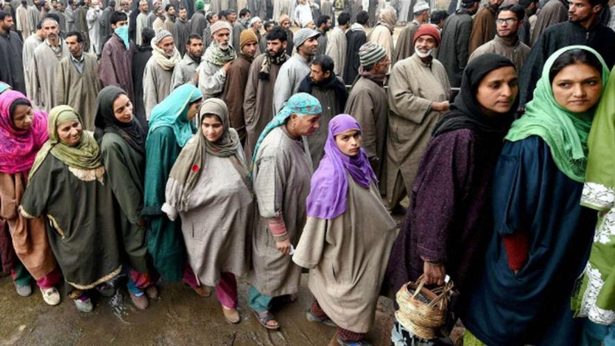 On Saturday, the eighth phase of panchayat elections was concluded in Jammu and Kashmir.