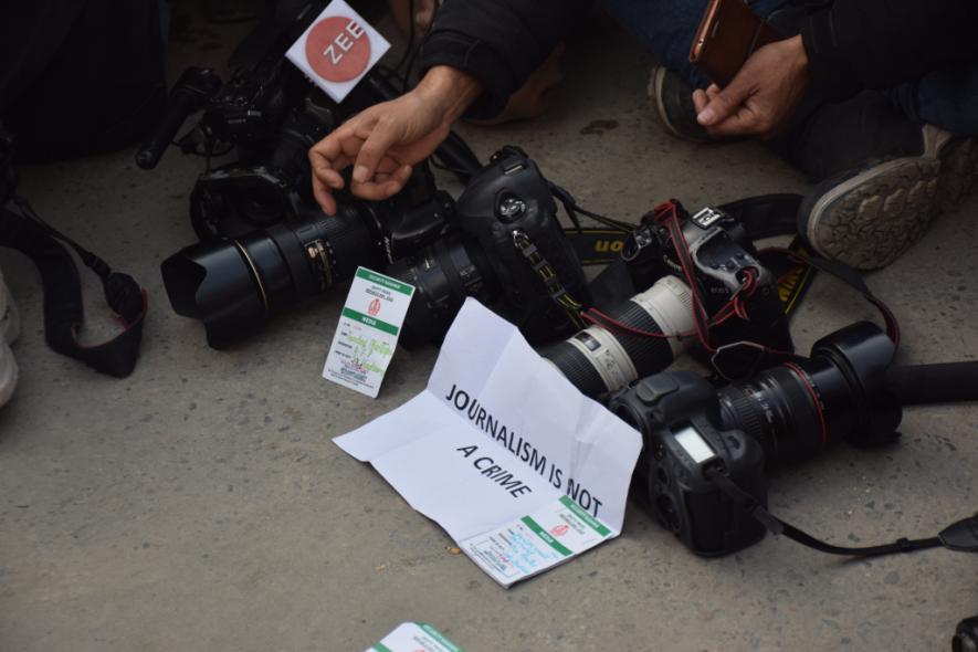 Kashmir Journalists Association demands strict action against those responsible for barring journalists and causing pellet injuries to photojournalists earlier.