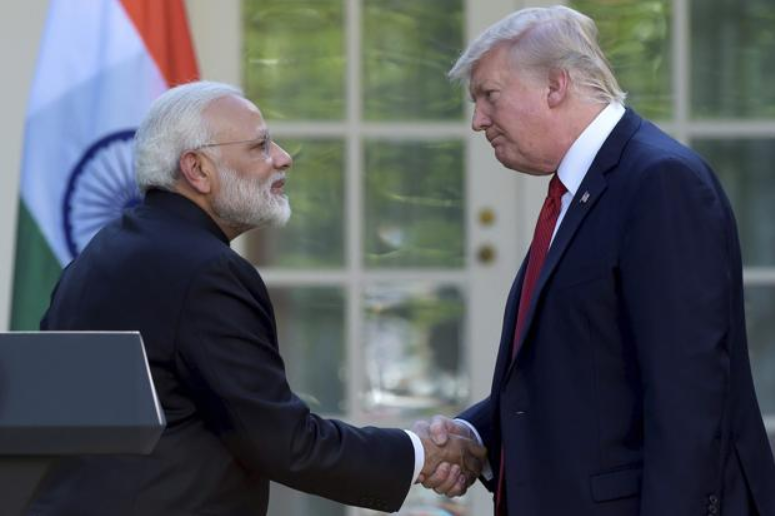 Narendra Modi and Trump