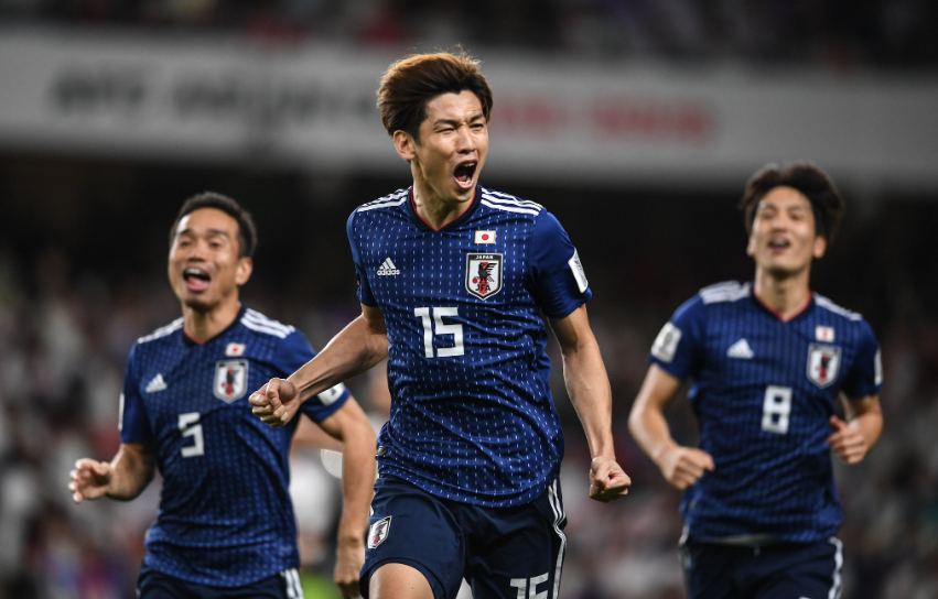Yuya Osako of Japan football team at the AFC Asian Cup semifinal 