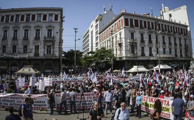 greece teachers' strike