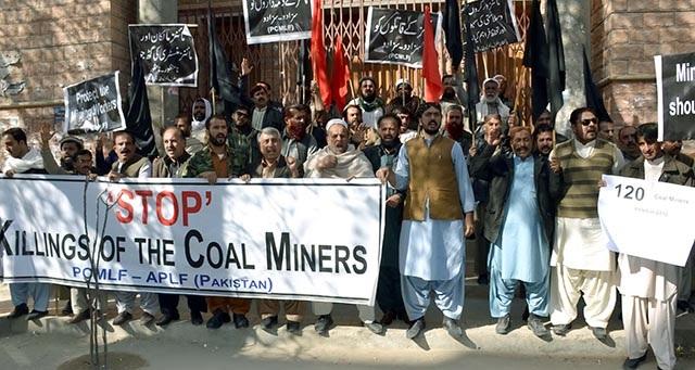 pakistan coal miners