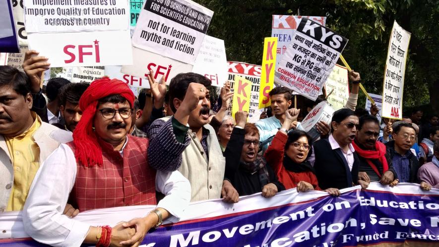 #ChalloDilli Day 2: Teachers Ask, When Will Attack On Higher Education Stop? 