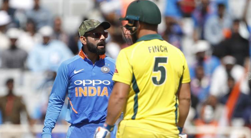 Indian cricket team captain Virat Kohli and Australia skipper Aaron Finch