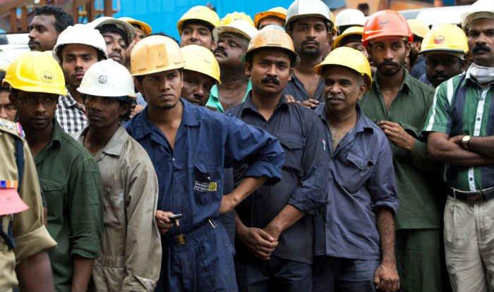 Workers in india