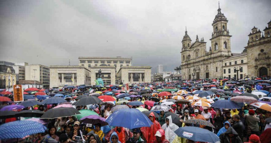 Colombian Teachers Strike