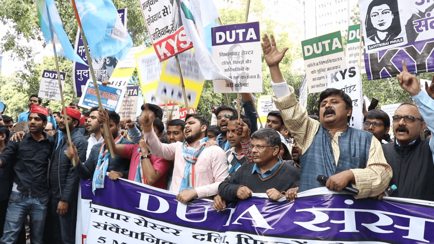 Save Reservation, Save Constitution: Protesters Warn Modi Govt