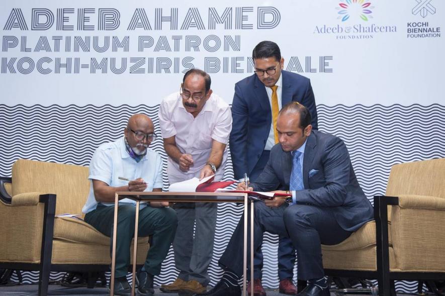 The legal notice was sent on behalf of Thomas Clery Infrastructures and Developers (TCID) Pvt Limited on March 18 to the Kochi Biennale Foundation (KBF), that runs the art exhibition