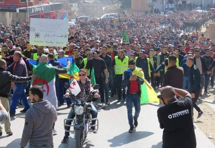 Protests in Algeria against a fifth term for Abdelaziz Bouteflika