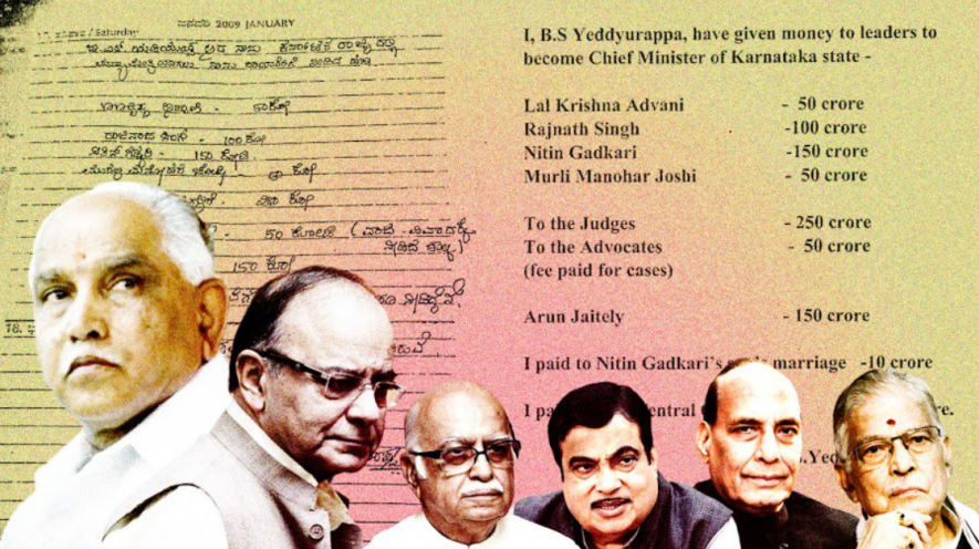 BS Yeddyurappa Paid Rs 1,800 Crore to BJP National Leaders, Alleges Report